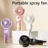 Andere apparaten Nieuwe oplaad Mini handheld spray-fan voor kinderen Student Fan High-Power Roterende Desktop Water Mist Fan J0423