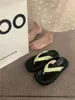 Slippers Shouse Женщина 2023 для бассейна резиновые шлепанцы платформы Med Luxury Slides Mules Beach Flat Haiian Summer H240423