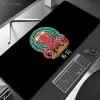 Rets White Art Sushi Sushi Suitchi Deskmat Резиновый коврик суши -вал персонализированный табличный стол Mause Pad Company Mouse Moving Minimalist Mousepad xxl