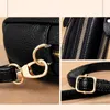 Sacs de soirée Fashion Couleur pure PU Couber Crossbody for Women Mini Phone Pourses de luxe Designer Dames Black Messenger Sac