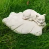 墓地パーソナライズされたペット記念マーカー墓墓地猫犬のお土産ペット損失庭の彫刻ペット墓石猫の墓地