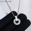 Fashion Luxury Blgarry Designer Necklace S925 Sterling Silver Precision Advanced Versatile Copper Coin Necks Womens Weight Withing With Logo e Gift Box