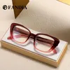 Lunettes de soleil 81050 TR90 Fashion Gradient Color Glasses Frame Retro Small's Anti Blue Light Optical E E EOBLESSES