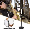 Saksofon Nowy regulowany saksofonowy pasek na ramię w zawiesinie pasek wiatrowy instrument wiatrowy miękki alto tony tony saksojęzyczne ramiona
