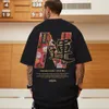 Mens Tshirt 3D Kinesiska tryckta modemän Löst passande överdimensionerade Street Harajuku Kort ärmstopp 240422