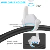 Glasses VR Cable Management Retractable Ceiling Pulley System For Oculus Quest 2/Quest 3/HTC Vive/Oculus Rift/PICO 4/PS VR2 Link Cable