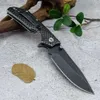 Tactische Strider SMF -vouwmes 7Cr13Mov Drop Point Blade 420 Staalgreep Pocket camping jachtmessen Survival EDC Tool