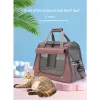 Bags Pet Breathable Cat Bag Cat Backpack Cat Carrying Bag Cat Cage Dog Messenger Bag Portable Space Bag