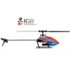 Electric/RC Aircraft Wltoys RC Helicopters K200 K127 2.4 GHz 4ch 6-aixs Gyroskop Fast höjd Enkel Blad Propellor Gyro Mini RC Toys for Kids Gift T240422