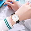 Reloj casual de cuarzo para mujeres de mujeres y minimalistas