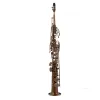 Saxofoon hoogwaardige merk MFC Soprano Saxofoon Mark VI Antieke koperen simulatie Bflat Sopranosax Mark VI Mondstuk Reeds Neck