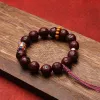 Strands Nepal Phoenix Bodhi Seed Jade Leather Bracelet Handheld Bead Rosary Pedra de mão Handstring Spacer Bad Ring Ring Tassel para homens