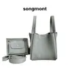 Songmont Bag Bucket Luna Designer Underarm Hobo Shoulder Luxury Large Totes Half Moon Leather Purse Mini Clutch Shopping Basket CrossBody Song Handbag fashion