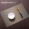Plommonblomma high-end matbordisolering Mat Hotel Bowl Tabellery Lätt lyxplatta västerländsk måltid Ny kinesisk stil