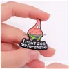 Pinos broches acessórios de desenhos animados de infância elf pino de filmes fofos de filmes fofos colecionar hard esmalte colecionar broche backpack hat bag colar dhvqp