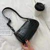 Bag Trend Women's Shoulder PU Leather Milk Tea Color Underarm 2024 Fashion Elegant Sling Handbag Zipper Small Square