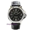 Pannerai zegarek luksusowy projektant podnoszący serię szczelności Paneerahai Lumino Długie mocy Instrukcja mechaniczna Męskie PAM00510