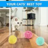 Toys Pet's Cat Toy Ball, Wloom Cat Toy, Magic Rollling en Sound Ball voor binnenspelen Stimulerend jachtinstinct voor je kat.