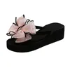 Slippers Bow Fashion Ladies Use Clip-Toe Flip Water