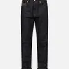 Neue Fushen -Jeans mit großer und kleiner Jacquard Damo Stickerei Lose Print Casual Hosen Modemarke Herren 952970
