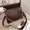 Shoulder Bags Cvvo Glmc 2024 Summer Style Stone Pattern Bag Chain Handbag Lady Messenger Daily Travel Shopping Female