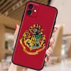 Bumpers de telefone celular Anel Potters Wand Art Phone Case para iPhone 15 Ultra 14 13 12 11 XS XR x 8 7 Pro Max Plus Mini Black Cover Y240423