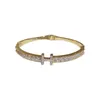 Designer Versatile Carter Versione Bracciale in acciaio Titanio Femmina femmina Genuina Gold Gold Elettroplati di alto grado Feel unico e artigiano MJ2J