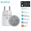 Plugs 16A 3680W EU Smart Plug WiFi Intelligent Outlet Power Monitor Wireless Socket Voice Control funktioniert mit Alexa Google Home Tuya