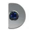 Contrôle Electronic Smart Door Lock 304 Portes coulissantes en acier inoxydable serrure de porte en verre d'empreinte digitale de porte double pour le bureau à domicile