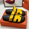 H Designer Chypre Sliper Sandals classico Sandali piatti piatti Summer Lady Flip Flip Flip di alta qualità uomini Donne Slide taglia 35-44 maschi personalizzati