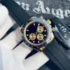 F Factory Green Fully Automatic Mechanical Black Water Ghost Men's Waterproof Night Glow Watch