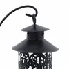 Candle Holders Iron Moroccan Style Candlestick Holder Stand Light European Home Decoration Lantern