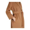 Women's Coat Cashmere Coat Luxury Coat MAX Maras Womens High Quality Pure Wool Small Lapel Camel Short Coat