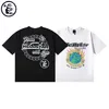 SS24 Summer Hellstar T56 Mens Tshirts 240G Processo di stampa in tessuto a doppio filato Man Maglietta corta Maglietta M L XL 2XL 3XL