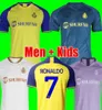 al nasr -fc soccer jerseys t shirt ronaldo Home Yellow Away 22 23 CR7 Gonzalo talisca ghislain konan vincent aboubakar men footbal6374504