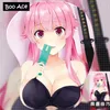 Muisblokken Pols Rustt Gasai Yuno Anime 3D Oppai Mouse Pad Pols Rest Y240423