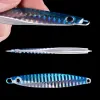 Tillbehör 12st Metal Spoon Jigs Carp Fishing Lure 7G 12G 17G 22G 30G 40G Crankbait Jig Spoons Wobbler Bait Sea Fishing Lures Pesca