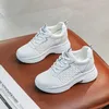 Sıradan Ayakkabı Krasovki 8cm Hava Ağı Goklu Platform Platform Kama Yaz Daireleri İçi Boş Tıknaz Sneaker Nefes Alabilir Rahat Kadın Sandaletler