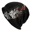 Berets Evil Dead Skullies Bons de bonnet Caps hommes femmes Unisexe Hiver tricot trét