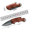 1PC Składany nóż, nóż Camping Survival, EDC Pocket Knife Handy, Selfing Selffense Mini wielofunkcyjny nóż owocowy