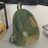 Backpack Large Capacity Laptop Backpacks Clashing Colours Men And Women Canvas Bagpack Multi-Compartment For Camping/Trekking Schoolbag