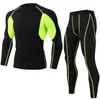 Saisies de survêtement masculines Running Tracksuit Jogging Cycling Underwear Sports Cleit