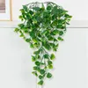 Decorative Flowers 25 Mesh Eucalyptus Fern Rattan Artificial Plastic Plant For Home Wall Hanging Christmas Tree Accessories Wedding Arch