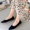 أحذية غير رسمية Comemore Soft Softalowers Women Fashion Female Slip on Ballet Flats Women's Flat Spring 2024 Ladies Found