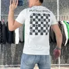 Camisetas para hombres diseñador literario y artístico tendencia de camiseta de moda simple 5/4 manga jóvenes estandarias inspiradoras de verano para hombres