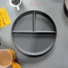 Plates Dinner Plate Simple Portable Round Durable Kitchen Micro-wave Oven Fashion Practical Environmental Friendly Household Dining