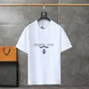 Berühmte Herren-T-Shirts Designer T-Shirt Top Tees Stylistin Casual Letter Drucken runden Nacken kurzärmel schwarz weiß blau Modelle Frühling Sommer Männer Frauen Qualität Tee