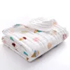 Ställer in sängkläder Tvättdukar Babyhandduk 100% Nyfödd bomullsbad Wasteabsorberande mjukt och bekvämt filt