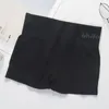 Calça feminina de calça de segurança da moda para mulheres para mulheres, modelando o corpo casual curto boxeador cueca cueca de algodão