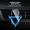 Chargers Essager 15W Wireless Fast Charging Bracket Car Magnetic Charger Phone Holder Smart Sensor Air Vent Mount For iPhone 13 Samsung